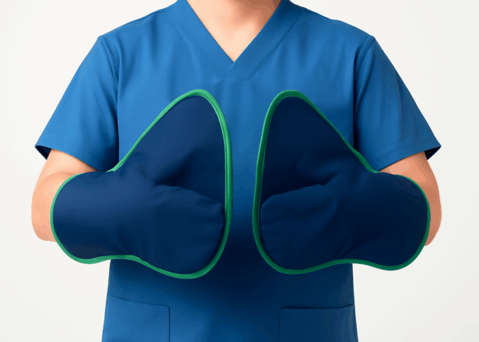 luva de proteção radiologica